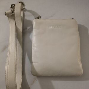 Rudsak Cream Leather Crossbody Bag
